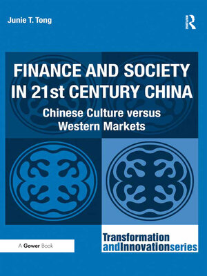 cover image of Finance and Society in 21st Century China